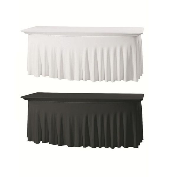 table cloth 10pcs/lot fluttering rectangular stretch lycra spandex tablecloth long bar skirt for el banquet wedding party
table cloth 10pcs/lot fluttering rectangular stretch lycra spandex tablecloth long bar skirt for el banquet wedding party