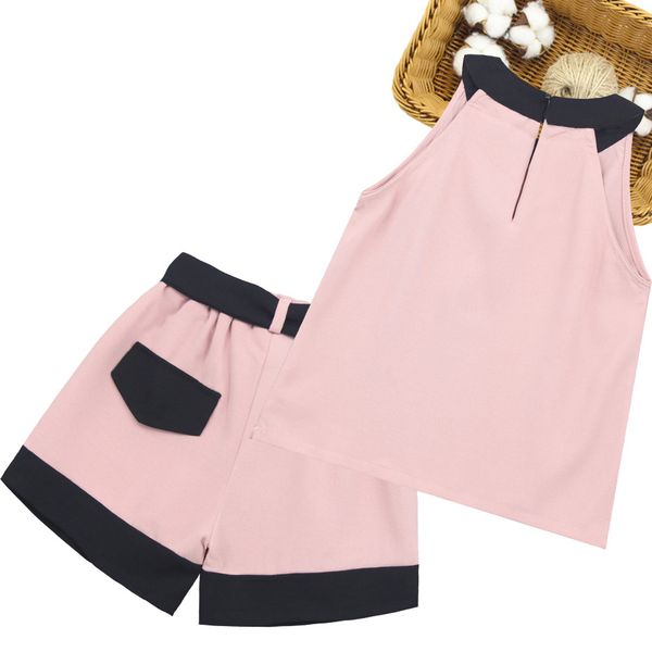 kids summer clothes girls patchwork girls clothes set vest + short 2pcs outfits for girls casual style big bow kids clothing, White
kids summer clothes girls patchwork girls clothes set vest + short 2pcs outfits for girls casual style big bow kids clothing, White
