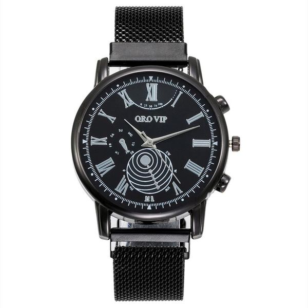 wristwatches men quartz casual men's wrist watch magnet business black alloy milan strap roman numerals gift, Slivery;brown
wristwatches men quartz casual men's wrist watch magnet business black alloy milan strap roman numerals gift, Slivery;brown