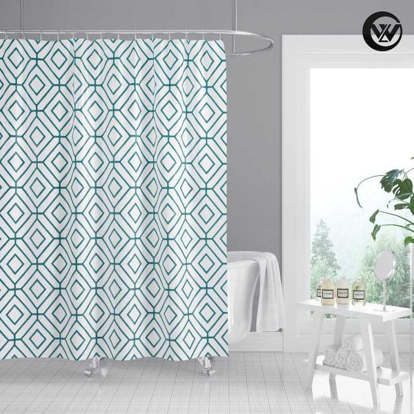 shower curtains green hexagonal geometric design white curtain, latest fashion print manufacturer bathroom curtain with hook
shower curtains green hexagonal geometric design white curtain, latest fashion print manufacturer bathroom curtain with hook