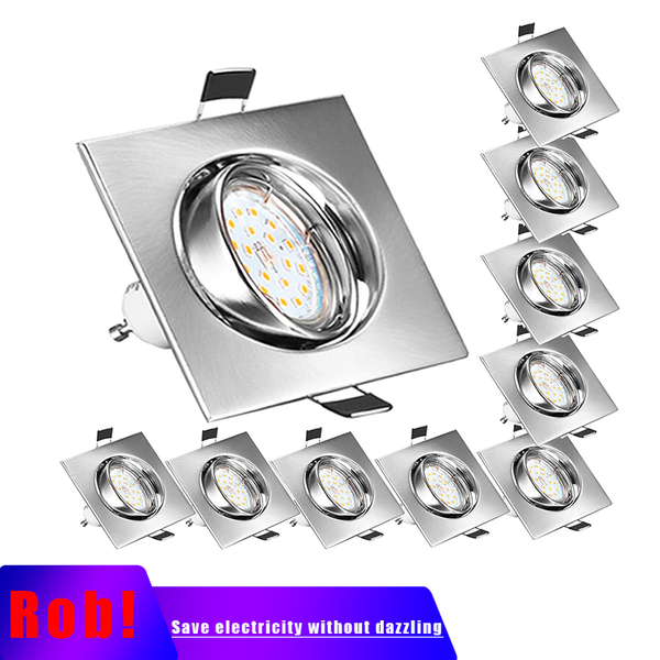 recessed spotlights including gu10 replaceable lamps neutral white 4500k concave frame improved socket 6w230v rotating 82ra wall lamp
recessed spotlights including gu10 replaceable lamps neutral white 4500k concave frame improved socket 6w230v rotating 82ra wall lamp