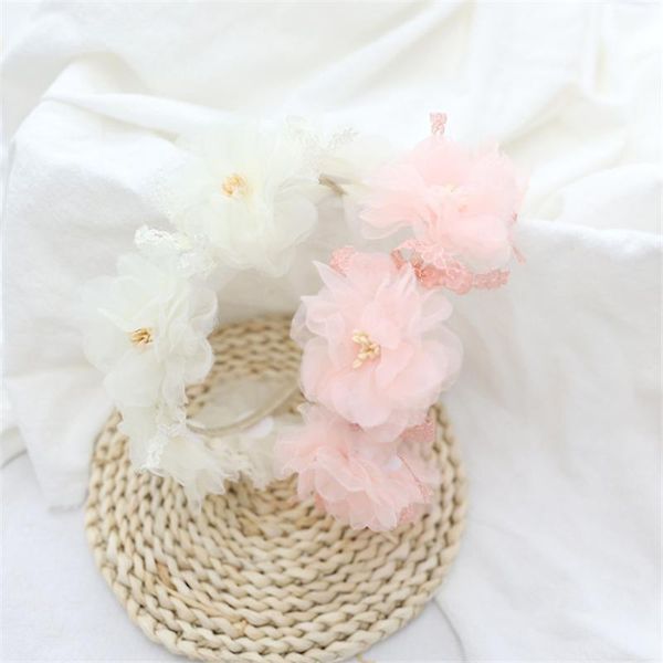 hair accessories 6pcs/lot korean princess organza flower hairbands festival tiaras romantic bridal hoop girls headwear, Slivery;white
hair accessories 6pcs/lot korean princess organza flower hairbands festival tiaras romantic bridal hoop girls headwear, Slivery;white