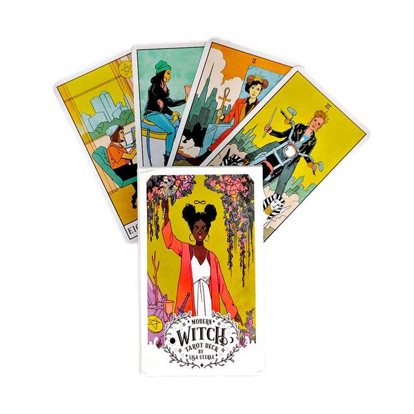 the modern witch tarot magical fate divination cards full english version board game family party birthday present
the modern witch tarot magical fate divination cards full english version board game family party birthday present