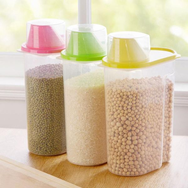 storage bottles & jars 1pcs plastic box cereal dry food container transparent leakproof bottle kitchen
storage bottles & jars 1pcs plastic box cereal dry food container transparent leakproof bottle kitchen