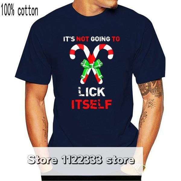 men's t-shirts its not going to lick itself funny christmas it tagless tee t shirt, White;black
men's t-shirts its not going to lick itself funny christmas it tagless tee t shirt, White;black