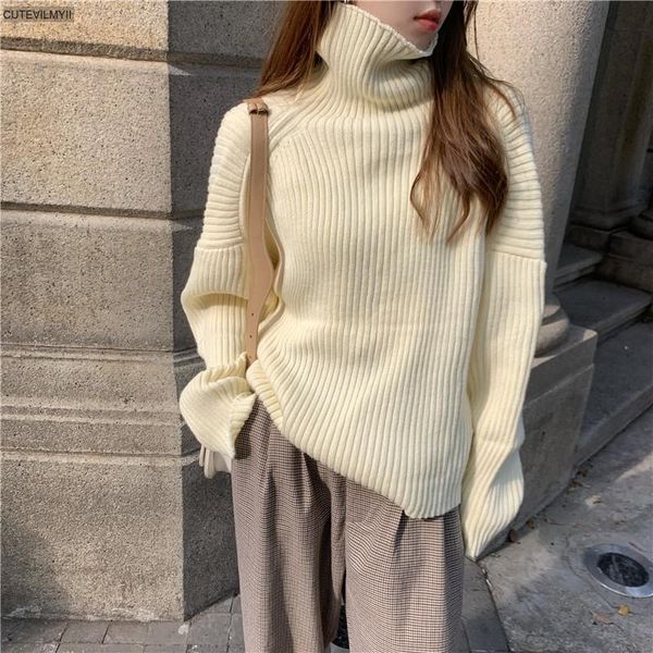 women's sweaters women elegant long sleeve loose female pullover jumpers autumn winter soft warm turtleneck knitted, White;black
women's sweaters women elegant long sleeve loose female pullover jumpers autumn winter soft warm turtleneck knitted, White;black