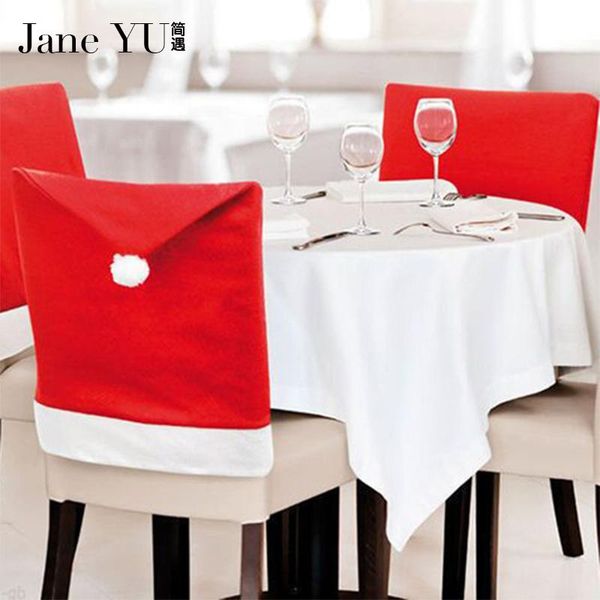 chair covers janeyu year decorations 6 pcs/set christmas santa claus hat home party dining table decoration gifts
chair covers janeyu year decorations 6 pcs/set christmas santa claus hat home party dining table decoration gifts