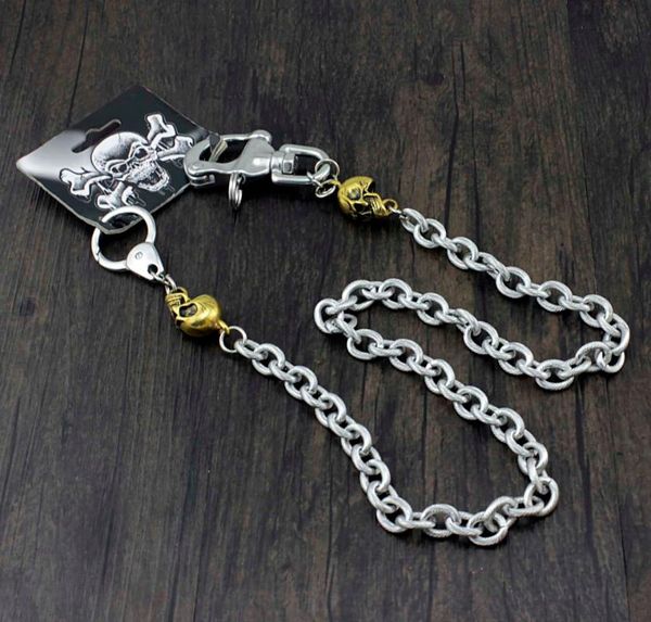 keychains never fade heavy strong 316l stainless steel skull biker wallet chain keychain, Silver
keychains never fade heavy strong 316l stainless steel skull biker wallet chain keychain, Silver