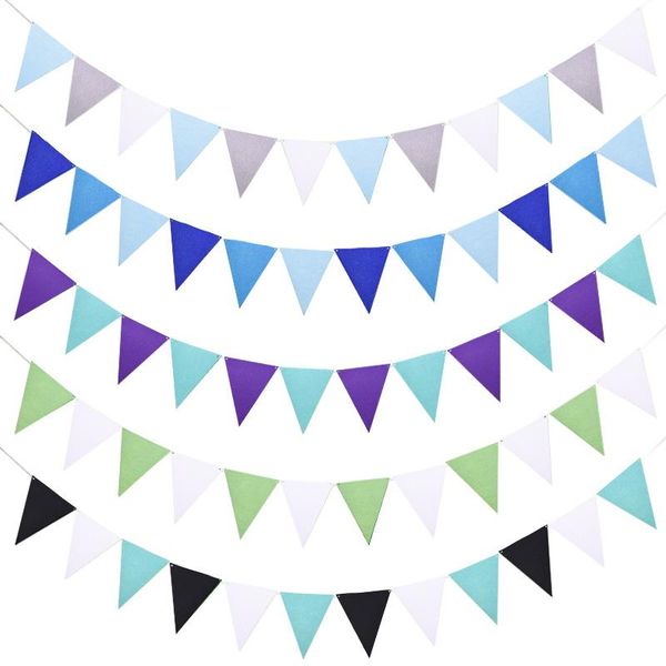 party decoration 8m 18flags blue white garlands pennants bunting banner wedding/christmas/children flags baby shower supplies
party decoration 8m 18flags blue white garlands pennants bunting banner wedding/christmas/children flags baby shower supplies