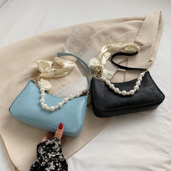 evening bags pu leather simple women handbags pearl chain strap elegant ladies underarm candy color female small flap shoulder bag
evening bags pu leather simple women handbags pearl chain strap elegant ladies underarm candy color female small flap shoulder bag
