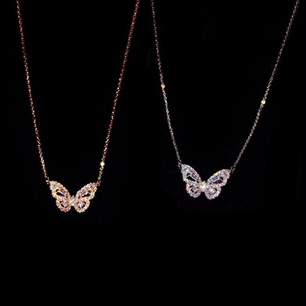 pendant necklaces simple fashion butterfly female necklace shiny crystal wedding ball valentine gift dropship, Silver
pendant necklaces simple fashion butterfly female necklace shiny crystal wedding ball valentine gift dropship, Silver