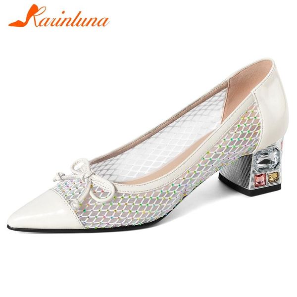 dress shoes karin slip on casual office pumps pointed toe butterfly knot high heels women brand genuine leather mesh, Black
dress shoes karin slip on casual office pumps pointed toe butterfly knot high heels women brand genuine leather mesh, Black