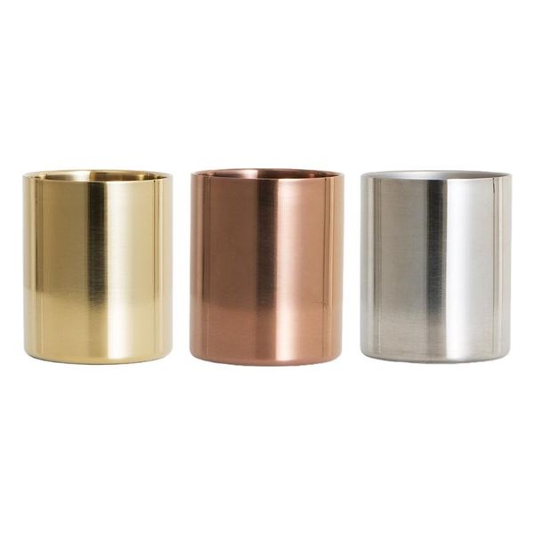 storage bottles & jars round pen holder stainless steel vase cosmetic brush container deskdecoration for home school office
storage bottles & jars round pen holder stainless steel vase cosmetic brush container deskdecoration for home school office