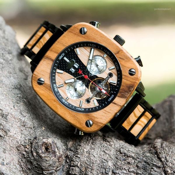 wristwatches drop bobo bird automatic watch men wooden stainless steel business sport mechanical for man personal customized, Slivery;brown
wristwatches drop bobo bird automatic watch men wooden stainless steel business sport mechanical for man personal customized, Slivery;brown