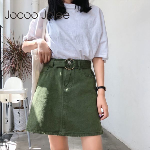 denim skirts women summer korean a line sashes solid casual high waist harajuku minimalism chic jean 210428, Black
denim skirts women summer korean a line sashes solid casual high waist harajuku minimalism chic jean 210428, Black