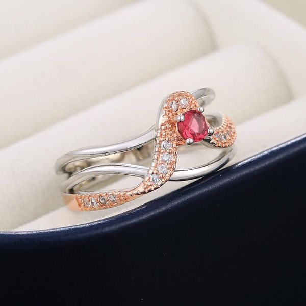 wedding rings luxurious temperament fashion lady two tone cz ring streamlined geometric inlaid zircon jewelry trendy, Slivery;golden
wedding rings luxurious temperament fashion lady two tone cz ring streamlined geometric inlaid zircon jewelry trendy, Slivery;golden