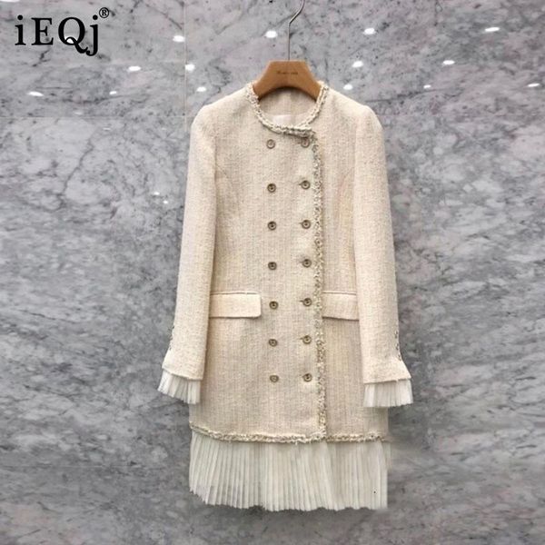 women's suits & blazers ieqj women white temperament elegant spliced pleated blazer lapel long sleeve loose jacket fashion tide spring, White;black
women's suits & blazers ieqj women white temperament elegant spliced pleated blazer lapel long sleeve loose jacket fashion tide spring, White;black