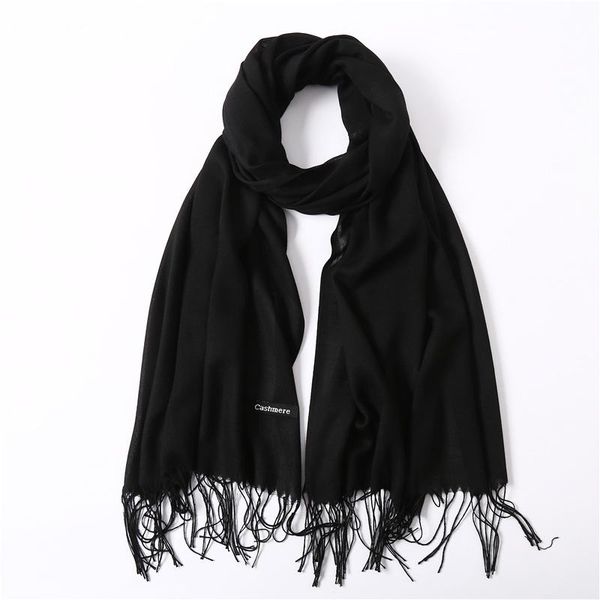 scarves women scarf lady hijabs wraps pashmina shawls fashion solid color black scarfs spring winter men 195*65, Blue;gray
scarves women scarf lady hijabs wraps pashmina shawls fashion solid color black scarfs spring winter men 195*65, Blue;gray