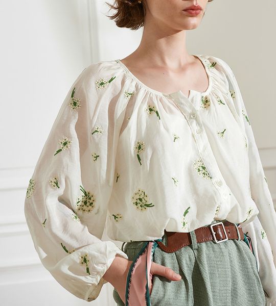 women's jackets puff long sleeve beige cotton blouses shirts women floral embriodery transparent autumn blouse blusas 9xx0, Black;brown
women's jackets puff long sleeve beige cotton blouses shirts women floral embriodery transparent autumn blouse blusas 9xx0, Black;brown