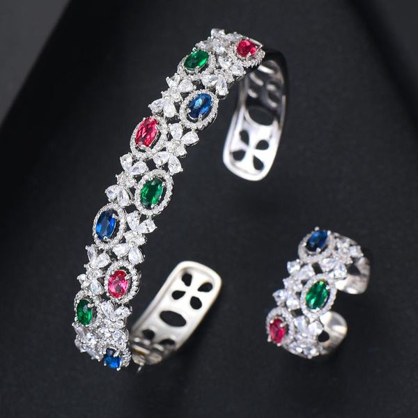 earrings & necklace godki luxury trendy saudi arabia bangle ring set jewelry sets for women wedding engagement brincos para as mulheres 2021, Silver
earrings & necklace godki luxury trendy saudi arabia bangle ring set jewelry sets for women wedding engagement brincos para as mulheres 2021, Silver