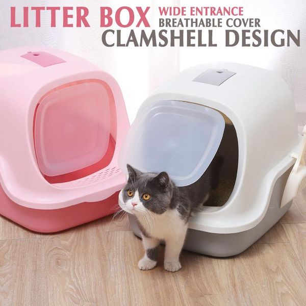 other cat supplies anti-splash toilet litter box fully enclosed large entrance clamshell
other cat supplies anti-splash toilet litter box fully enclosed large entrance clamshell