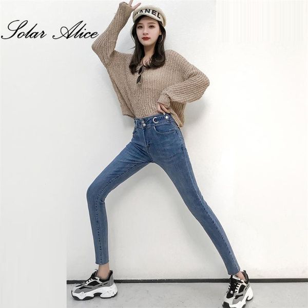 women's jeans 2021 spring and summer ankle-length irregular high-leg pencil pants high waist plus size trouser, Blue
women's jeans 2021 spring and summer ankle-length irregular high-leg pencil pants high waist plus size trouser, Blue