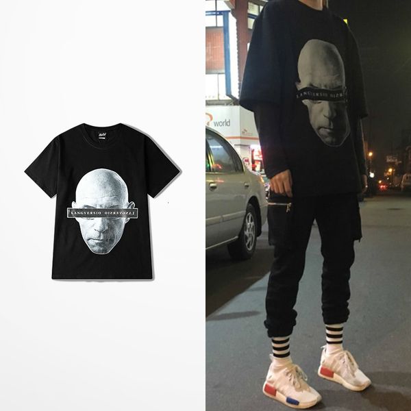 tee tall-street cotton t-shirt vintage black glove langversio men copy face from hip hop avatar, White;black
tee tall-street cotton t-shirt vintage black glove langversio men copy face from hip hop avatar, White;black