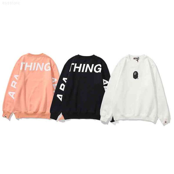 jerseys hoodies 2021 chaopai ape man back letter printed round neck pullover plush sweater, Black
jerseys hoodies 2021 chaopai ape man back letter printed round neck pullover plush sweater, Black