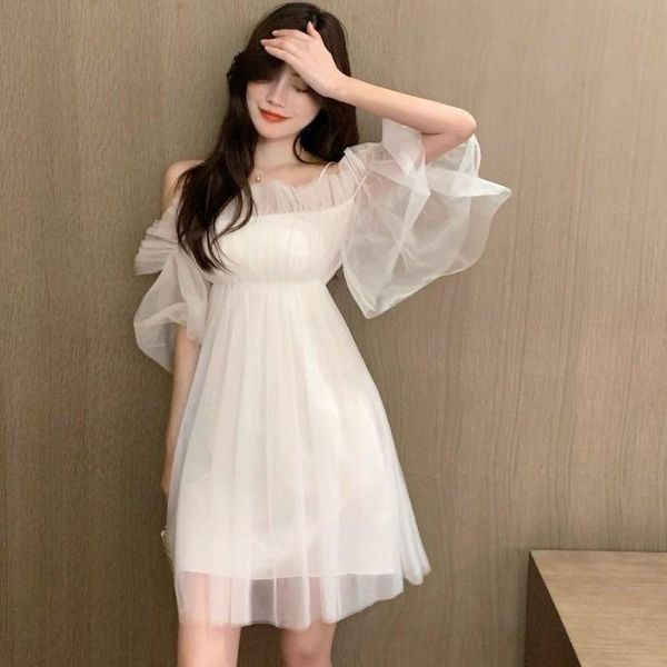 casual dresses sleeveless dress womens sweet solid comfortable mesh off shoulder high waist slash neck a-line design lady fashion n style, Black;gray
casual dresses sleeveless dress womens sweet solid comfortable mesh off shoulder high waist slash neck a-line design lady fashion n style, Black;gray