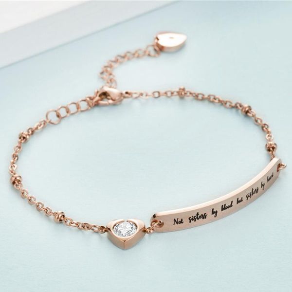 delicate lettering wrist chian creative bracelet beautiful titanium steel bangle gift for woman (rose golden) charm bracelets, Golden;silver
delicate lettering wrist chian creative bracelet beautiful titanium steel bangle gift for woman (rose golden) charm bracelets, Golden;silver