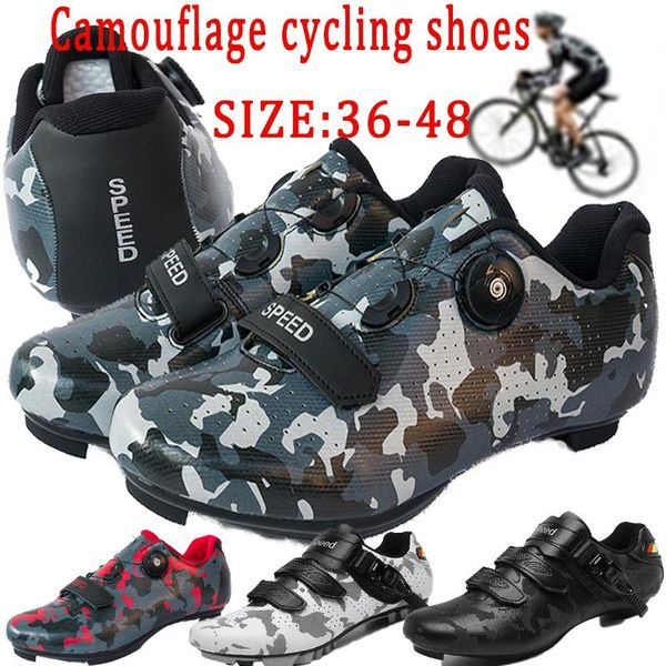 classic triathlon event dedicated mountain road bike shoes couple outdoor sports camouflage cycling 36-48 size footwear, Black
classic triathlon event dedicated mountain road bike shoes couple outdoor sports camouflage cycling 36-48 size footwear, Black