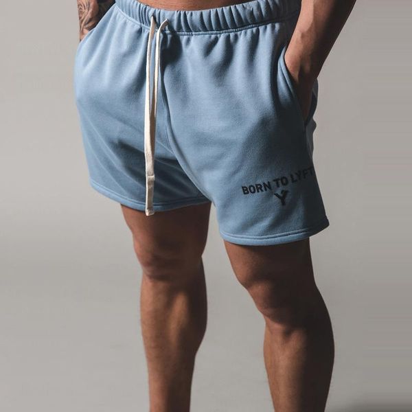 men summer cotton running shorts brand gym 2021 solid breathable elastic waist jogger mens sport short pants, Black;blue
men summer cotton running shorts brand gym 2021 solid breathable elastic waist jogger mens sport short pants, Black;blue