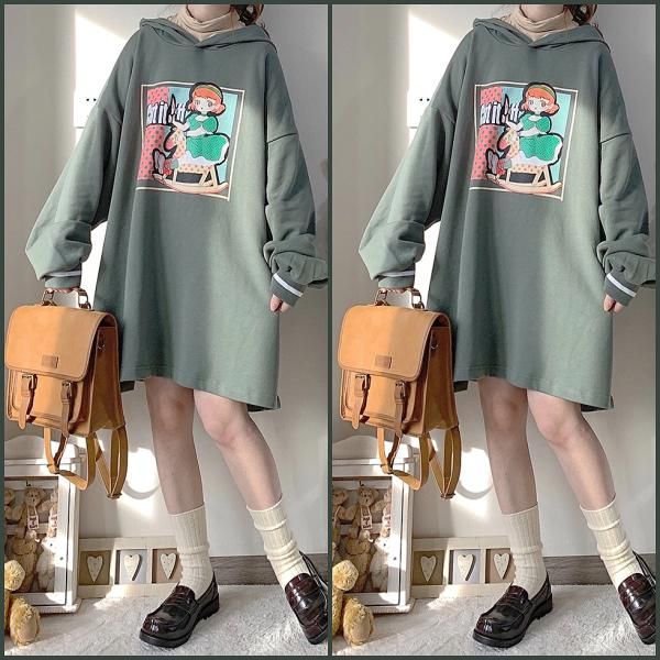women's hoodies & sweatshirts merry-go-round fall winter loose sweatshirt long shirt cute sleeve pullovers vintage style hooded dress, Black
women's hoodies & sweatshirts merry-go-round fall winter loose sweatshirt long shirt cute sleeve pullovers vintage style hooded dress, Black