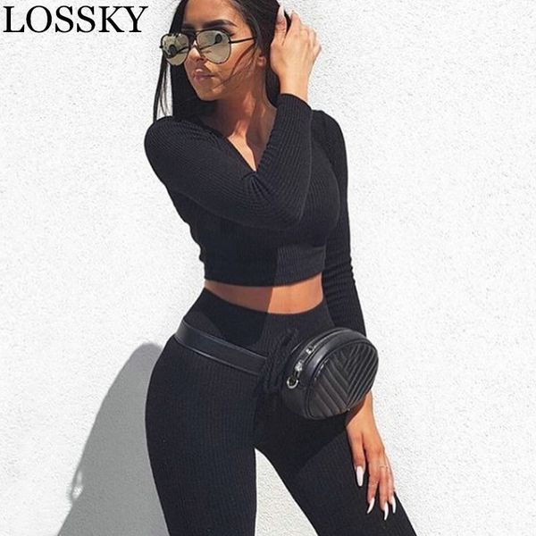women knitted long sleeve crop pants trousers two pieces set v neck bodycon stretch outfits 2pcs black tracksuit sets 210520, White
women knitted long sleeve crop pants trousers two pieces set v neck bodycon stretch outfits 2pcs black tracksuit sets 210520, White