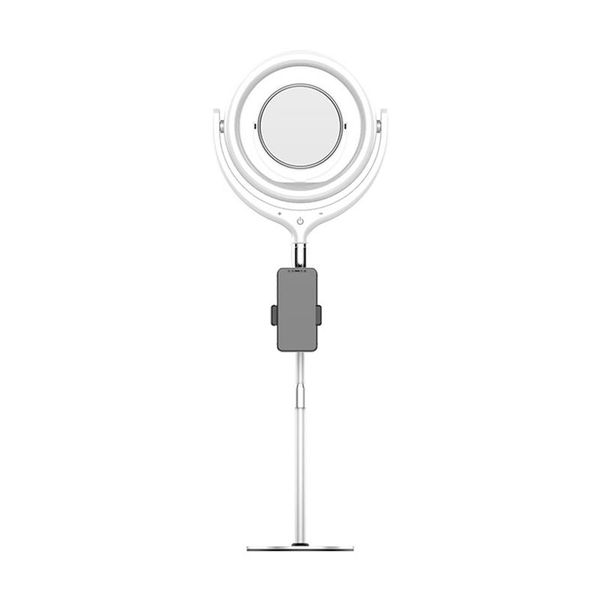 11.8 inch selfie ring light with stand ,phone holder and mirror 3 color lighting mode for live streaming makeup youtube video flash heads
11.8 inch selfie ring light with stand ,phone holder and mirror 3 color lighting mode for live streaming makeup youtube video flash heads