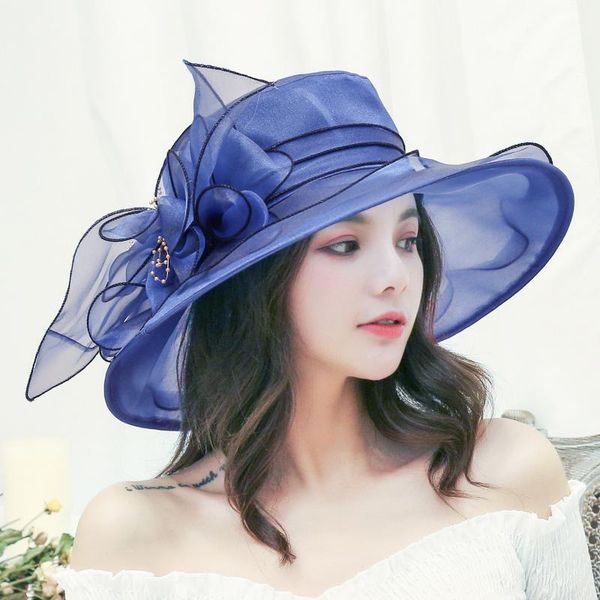 beach hats women sun caps 2021 summer bowknot splicing candy color travel foldable irregular ladies retro noble wide brim, Blue;gray
beach hats women sun caps 2021 summer bowknot splicing candy color travel foldable irregular ladies retro noble wide brim, Blue;gray