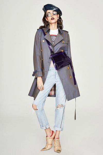 casual dresses england female style trench coat 2021 autumn/winter double breasted jacket chic elegant a637, Black;gray
casual dresses england female style trench coat 2021 autumn/winter double breasted jacket chic elegant a637, Black;gray