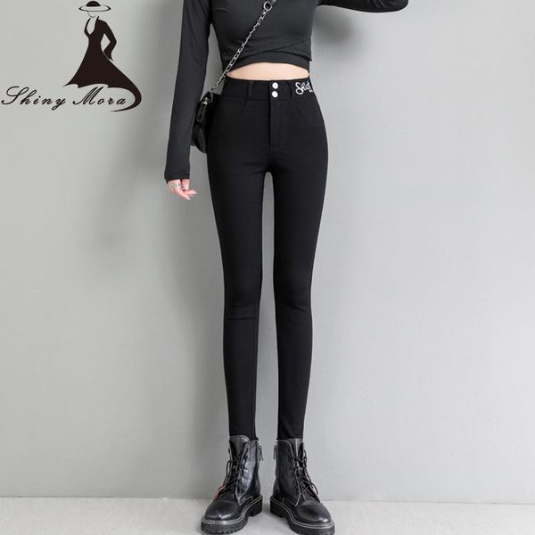 winter thick warm high waist black trousers women skinny stretch slim cotton pencil legging pants female women's & capris, Black;white
winter thick warm high waist black trousers women skinny stretch slim cotton pencil legging pants female women's & capris, Black;white