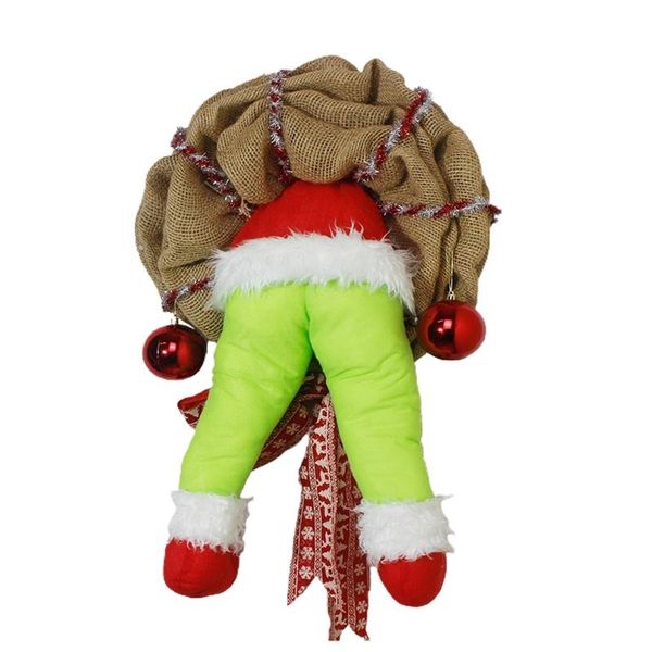 creative santa claus climbs out of wreath christmas garland cute beautiful decor t3le decorative flowers & wreaths
creative santa claus climbs out of wreath christmas garland cute beautiful decor t3le decorative flowers & wreaths