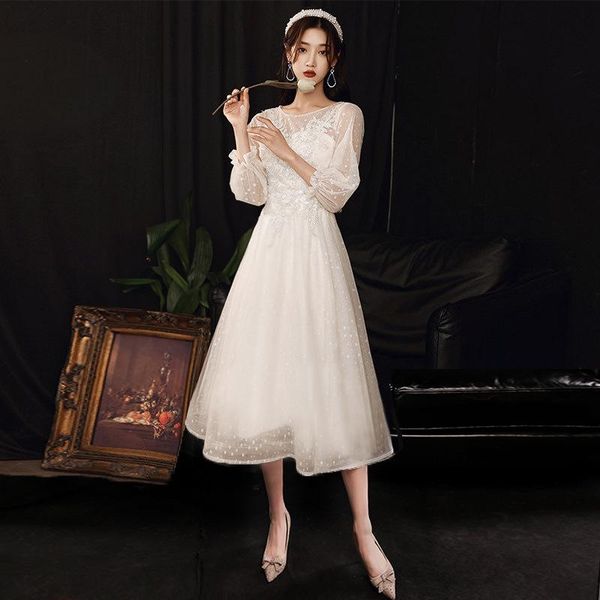 ethnic clothing beige sweet flower appliques banquet dress women exquisite polka dot print ball gown elegant o-neck mesh formal party dresse, Red
ethnic clothing beige sweet flower appliques banquet dress women exquisite polka dot print ball gown elegant o-neck mesh formal party dresse, Red
