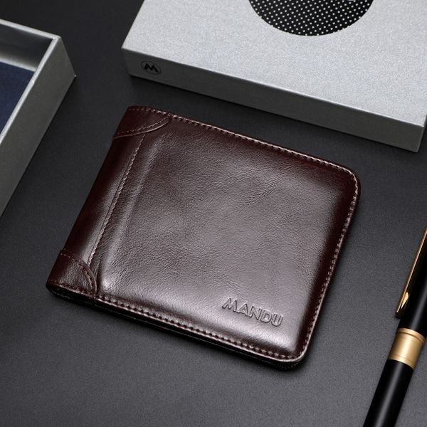 mandu leather multi-card pocket bag horizontal men's single two-fold oil wallet high-end wax retro jrgnb
mandu leather multi-card pocket bag horizontal men's single two-fold oil wallet high-end wax retro jrgnb