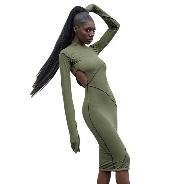 casual dresses autumn women dress full sleeve half high collar midi slim hollow out reverse side package hip party clubwear, Black;gray
casual dresses autumn women dress full sleeve half high collar midi slim hollow out reverse side package hip party clubwear, Black;gray