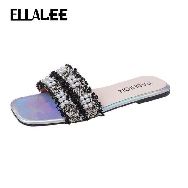 slippers ellalee women's summer pearl laser pattern women flat shoes casual non-slip woman sandals multicolor ladies, Black
slippers ellalee women's summer pearl laser pattern women flat shoes casual non-slip woman sandals multicolor ladies, Black