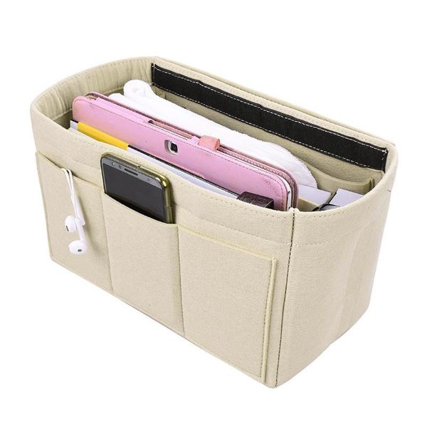 storage bags felt makeup portable insert bag for women organizer handbag cosmetic purse pouches case
storage bags felt makeup portable insert bag for women organizer handbag cosmetic purse pouches case