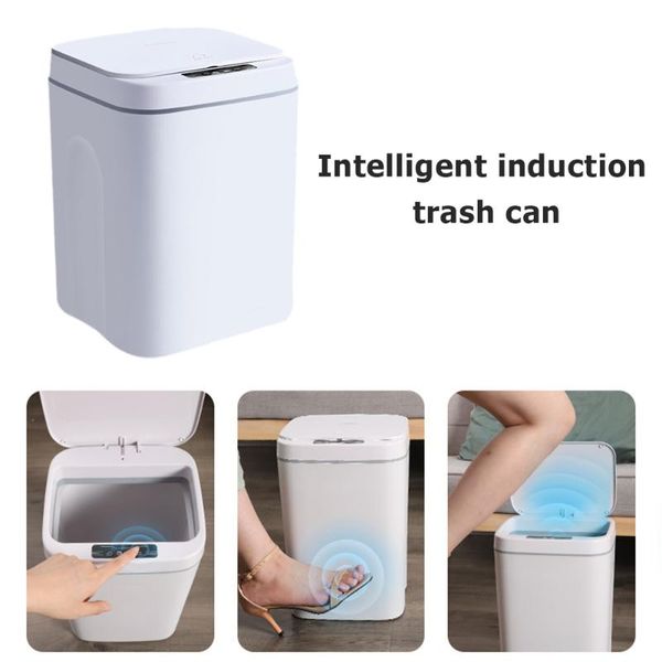 waste bins 14l smart sensor trash can intelligent electric automatic dustbin office kitchen home rubbish bathroom garbage
waste bins 14l smart sensor trash can intelligent electric automatic dustbin office kitchen home rubbish bathroom garbage