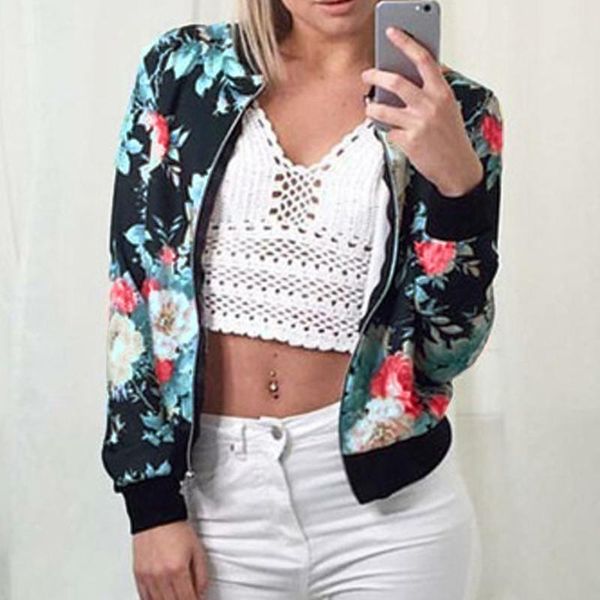 women's jackets harajuku plus size coat 2021 zipper winter autumn hip hop outwear long sleeve floral printed female jacket, Black;brown
women's jackets harajuku plus size coat 2021 zipper winter autumn hip hop outwear long sleeve floral printed female jacket, Black;brown