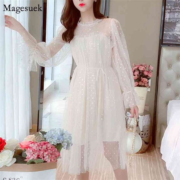 autumn long sleeve mesh dress women loose voile nightclub bodycon party polka dot elegant es vestido 12027 210512, Black;gray
autumn long sleeve mesh dress women loose voile nightclub bodycon party polka dot elegant es vestido 12027 210512, Black;gray