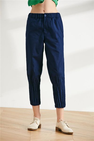women's pants & capris capri elastic waist casual summer simple fashion slim skinny thin section miyake pleats trousers oggers, Black;white
women's pants & capris capri elastic waist casual summer simple fashion slim skinny thin section miyake pleats trousers oggers, Black;white