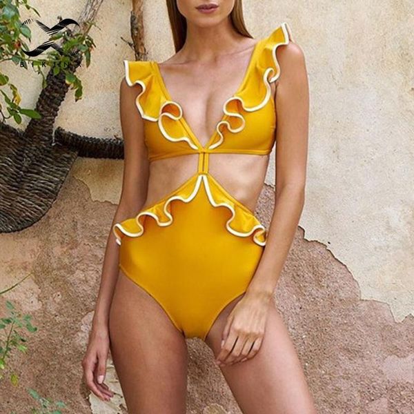 ruffle women's swimsuit female monokini deep v neck bodysuit one-piece suit one piece solid cut out bathing suits
ruffle women's swimsuit female monokini deep v neck bodysuit one-piece suit one piece solid cut out bathing suits