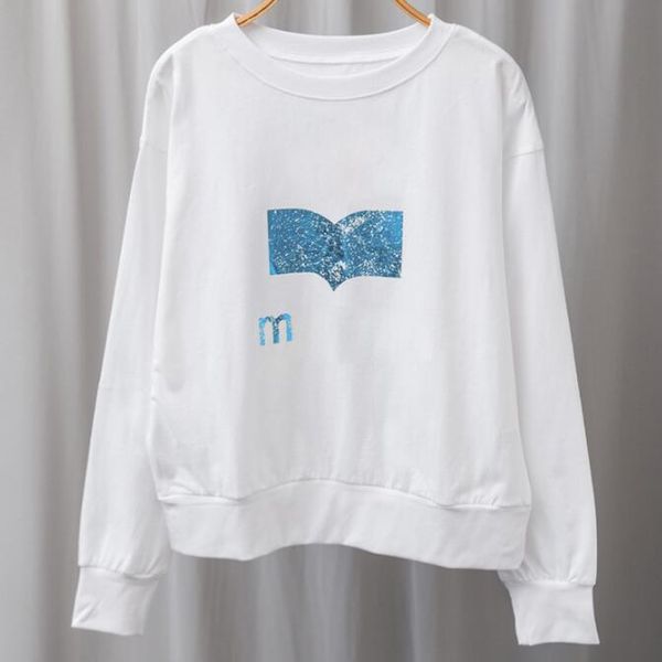 women's 21isa mar long sleeve t-shirt tee sweatshirts cotton print jersey high-quality temperament casual sport 2 color, White
women's 21isa mar long sleeve t-shirt tee sweatshirts cotton print jersey high-quality temperament casual sport 2 color, White